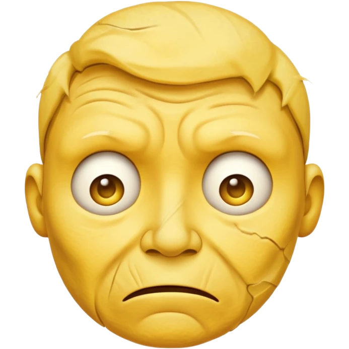 yellow face emoji that's broke financially emoji