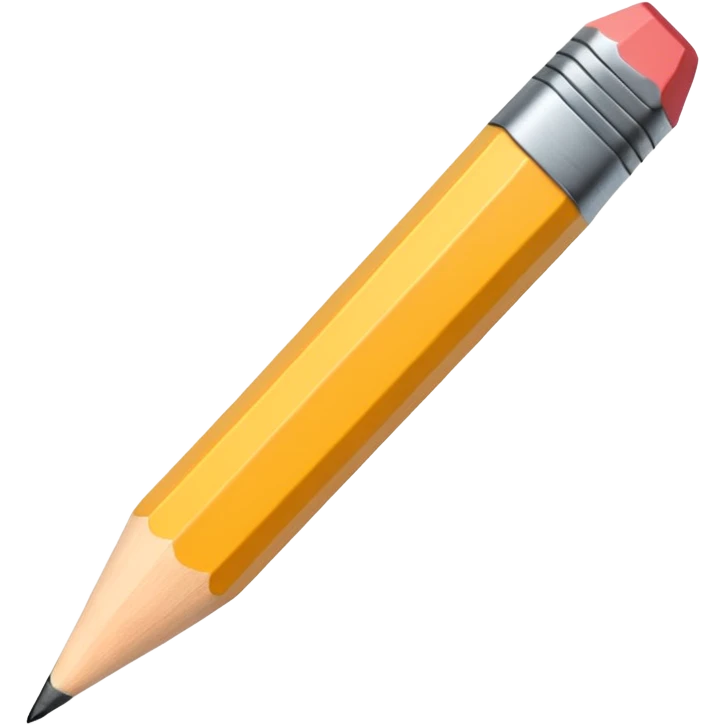 Pencil emoji