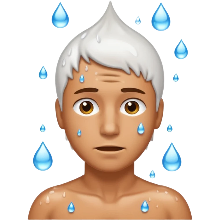 Combine 🥵⚪️💦🍆 emoji