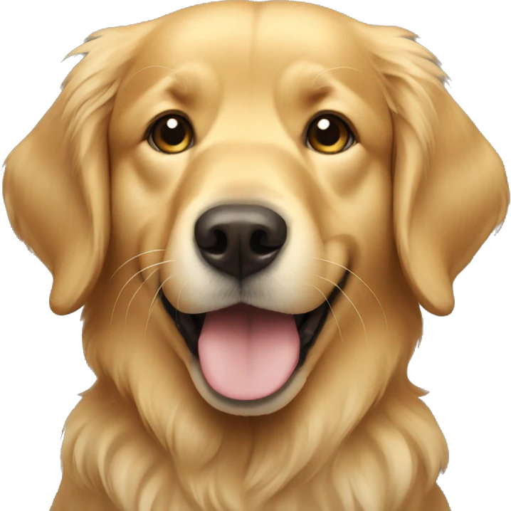 golden retriever  emoji