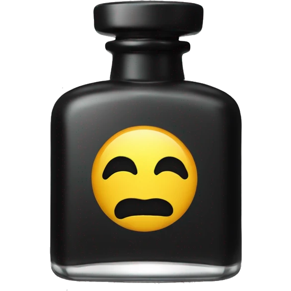  Black cologne bottle  emoji