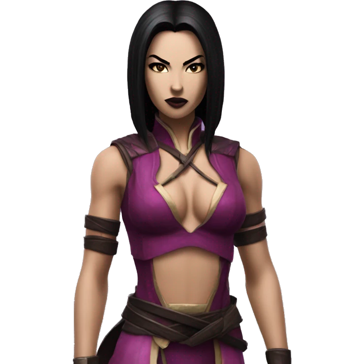 mileena from mortal kombat 10 emoji