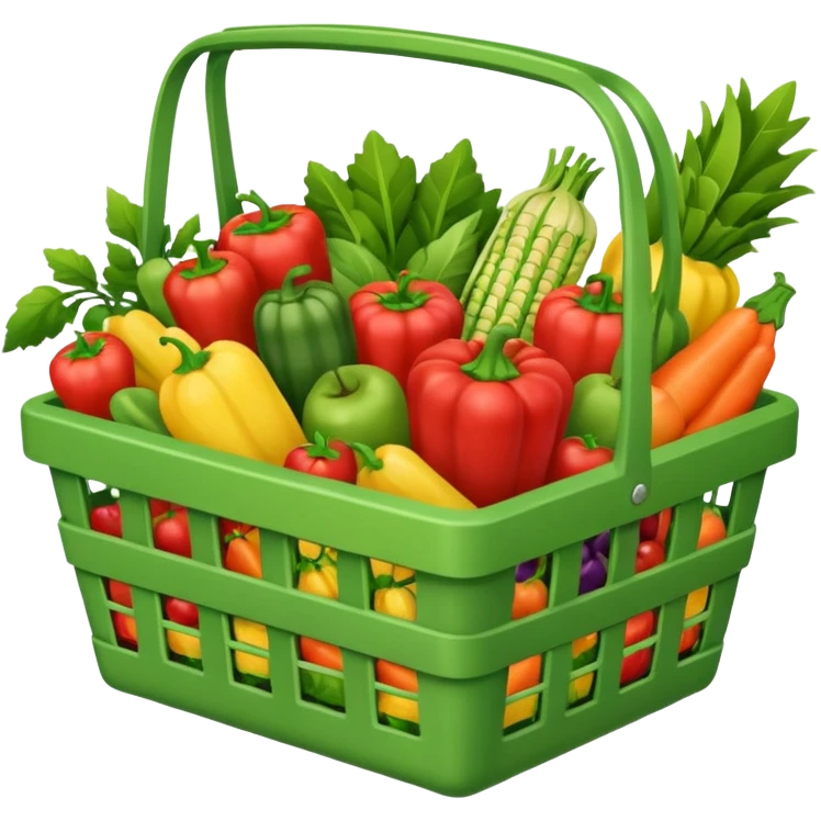 grocery basket emoji