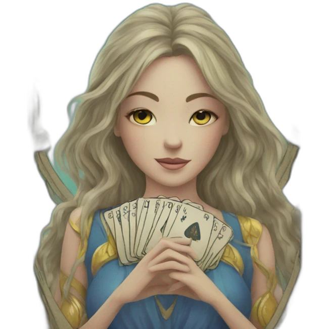 tarot card with number 4 emoji