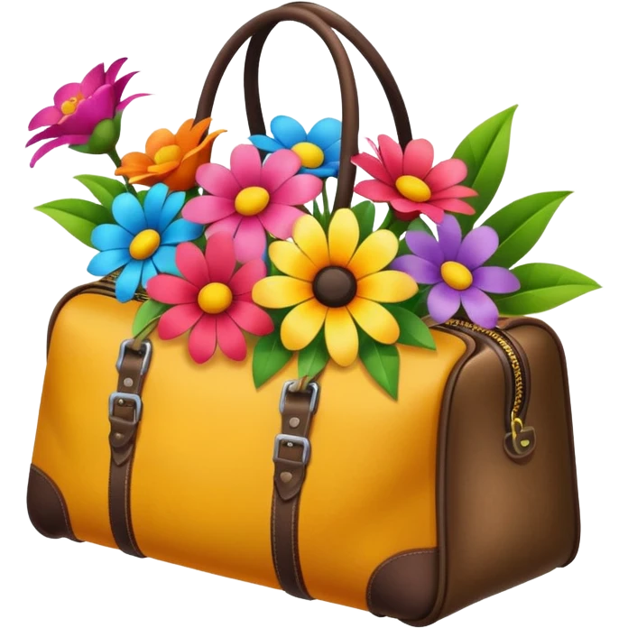 Flower bouquet travel emoji