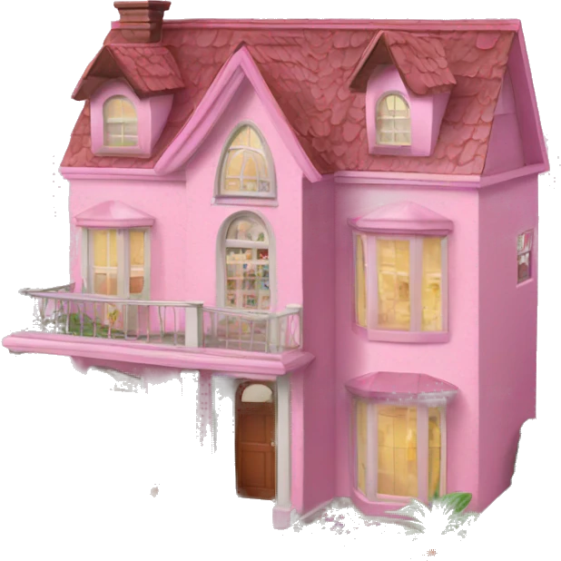 Barbie house emoji