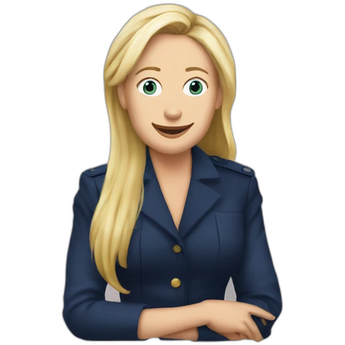Marine lepen emoji