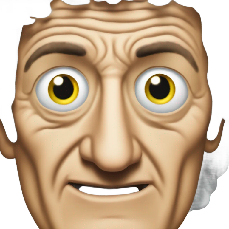 Marty Feldman goggle eyes emoji