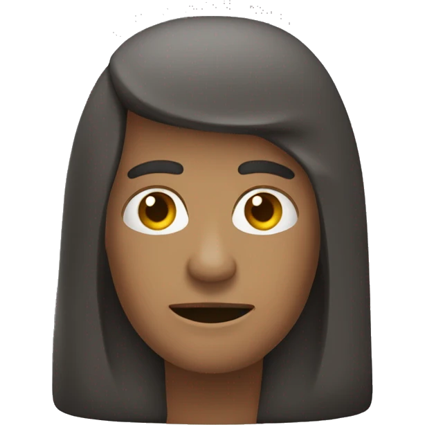 Um triângulo vermelho  emoji