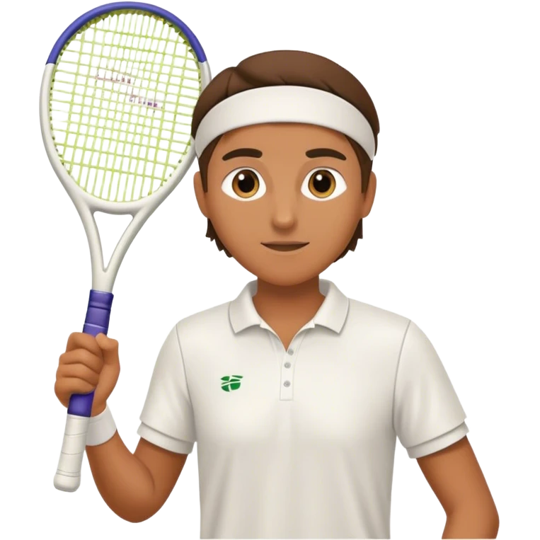 Wimbledon tennis player emoji
