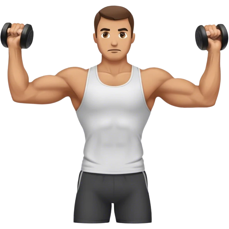man Kettlebell Exercises emoji