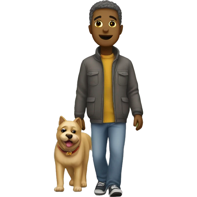 a pleasant stroll in a city emoji