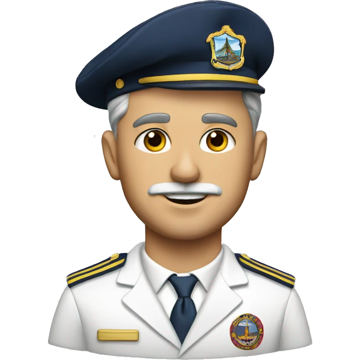 yacht club captain emoji