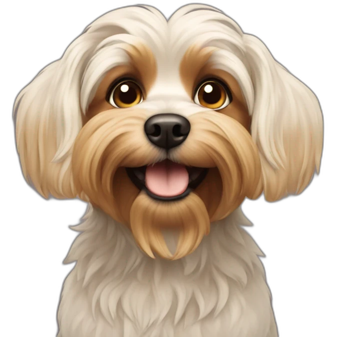 Yorkshire dog emoji