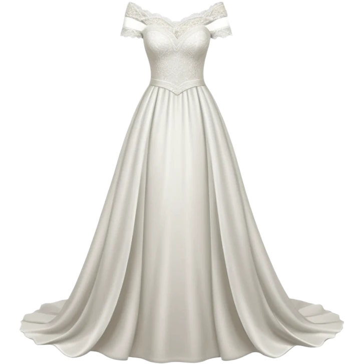 make a wedding  Dress emoji