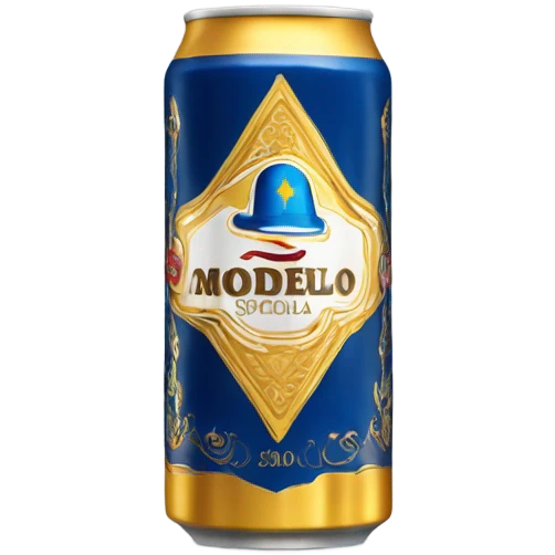 Modelo especial beer tall can emoji