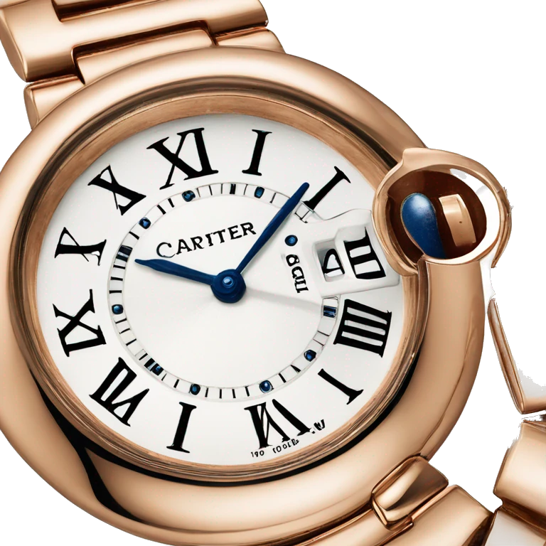 Cartier ballon bleu watch emoji