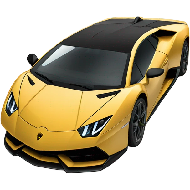 lambroghini, profile view emoji