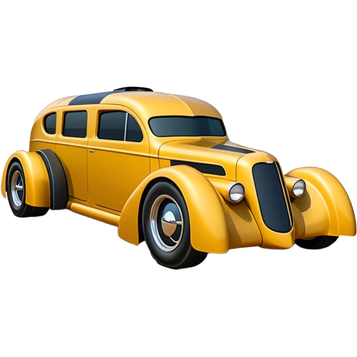  the animated series aerodynamic futuristic Batmobile loosely based on 1936 freightliner school bus (flat long straight organically-shaped mechanical roomy interior body) stealthy town hot rod desert dirt racing rwd buggy  emoji