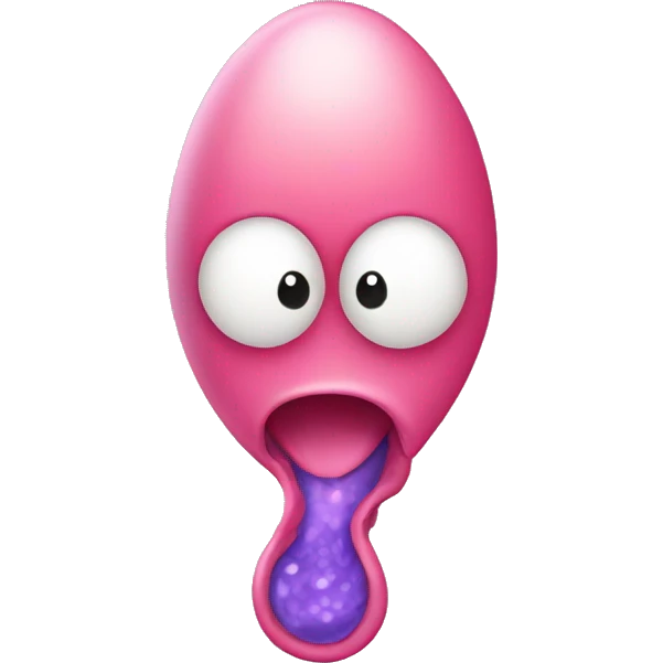 reproductive cell with a head and a tail emoji