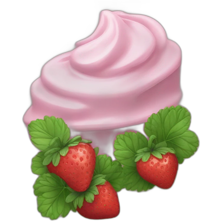 Fraise bramboise myrtille emoji