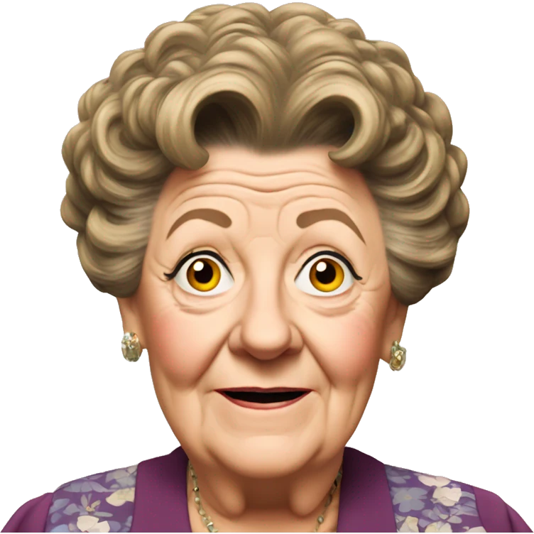 Hilda Ogden coronation street emoji