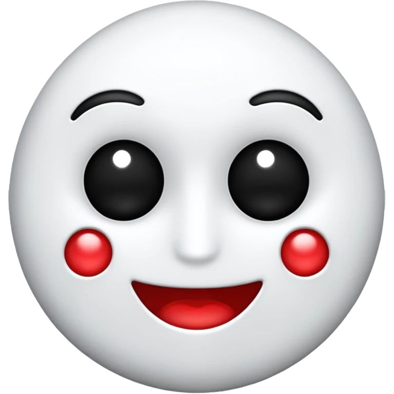 Emoji riesgo biológico color negro con blanco emoji