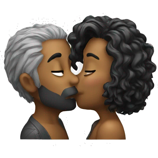 kiss-kiss emoji