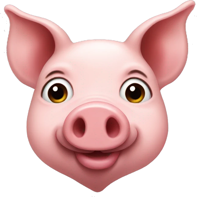 Pig heart emoji