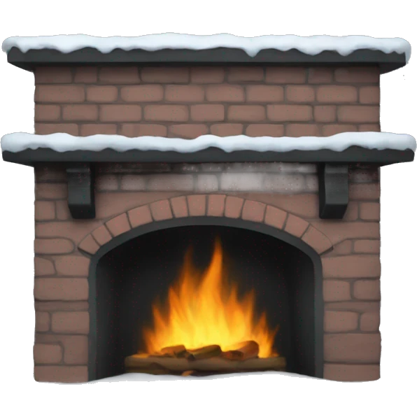 Winter blackFirePlace emoji