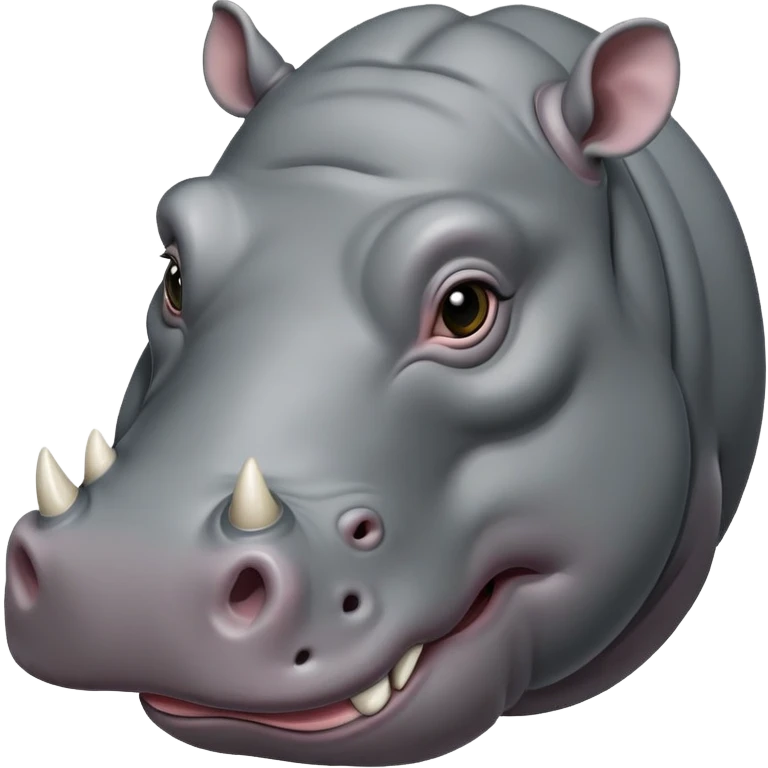 Hippo and Rhino emoji