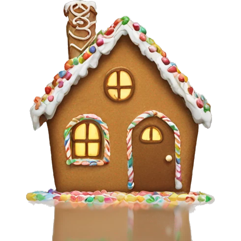 Gingerbread house  emoji