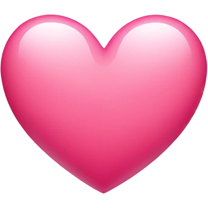 Cute heart emoji