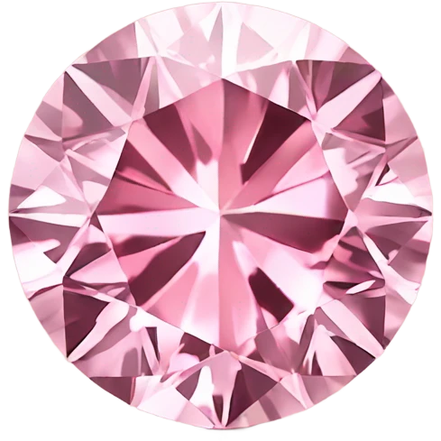 Pink diamond emoji