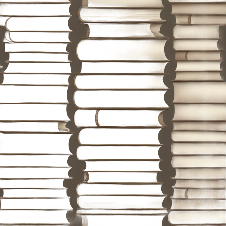 neutral stack of books emoji
