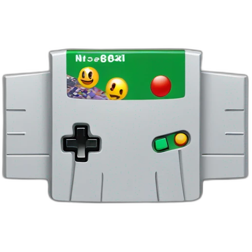 N64 game cartridge emoji