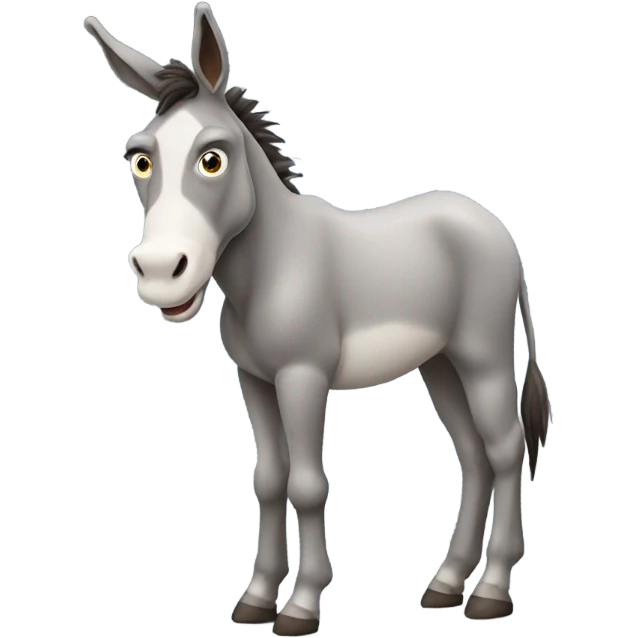 donkey pooping emoji