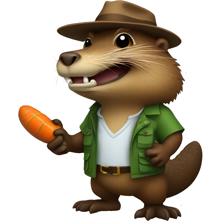 Beaver gator emoji