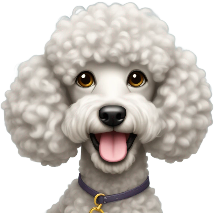 Poodle emoji