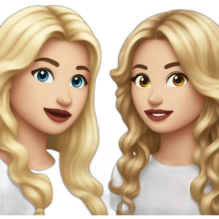 Taylor and Lana emoji