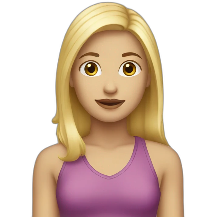 blonde-haired-girl-with-the-sign-What? emoji