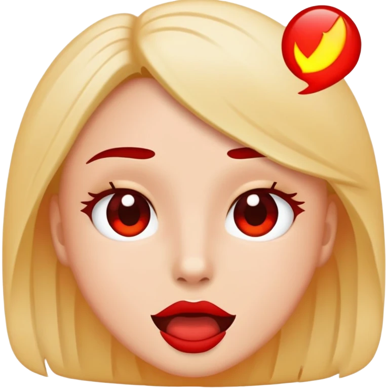 Make the 🤪 but with red ⚡️ emoji