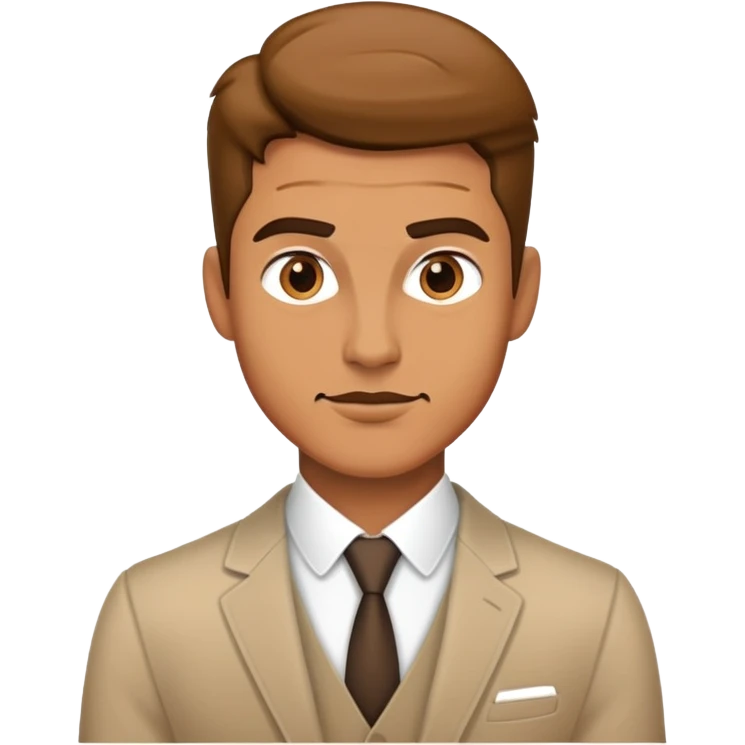 Sassy man emoji