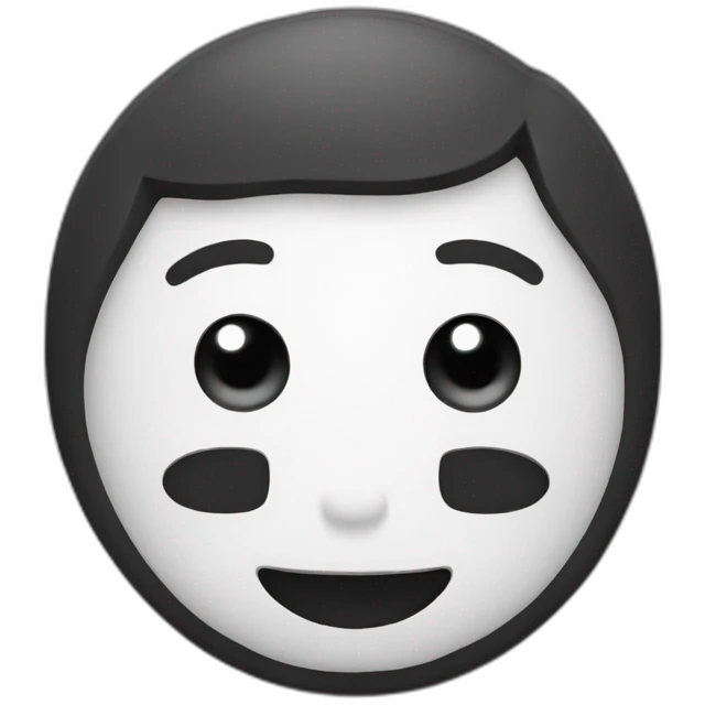 Black Like button emoji