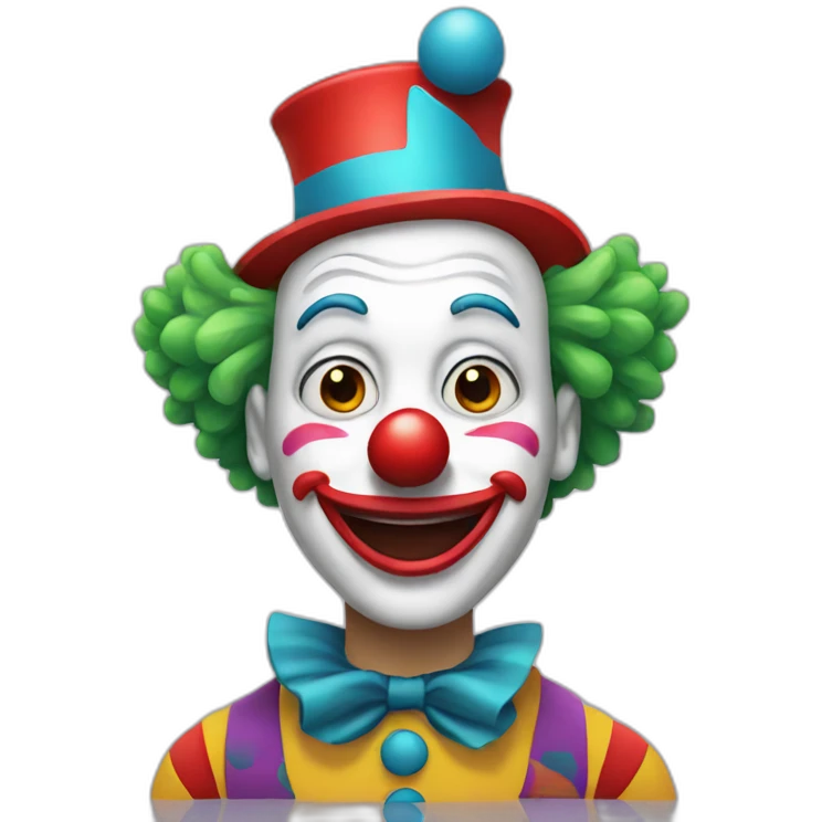 clown face emoji