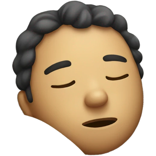 Sleeping emoji