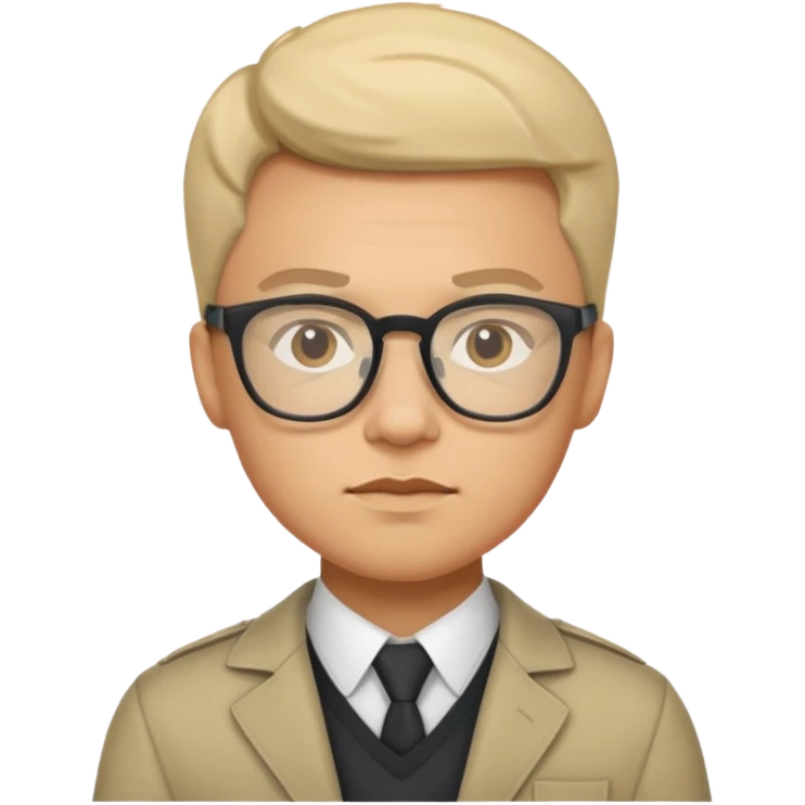 Glasses-Wearing Heroes emoji