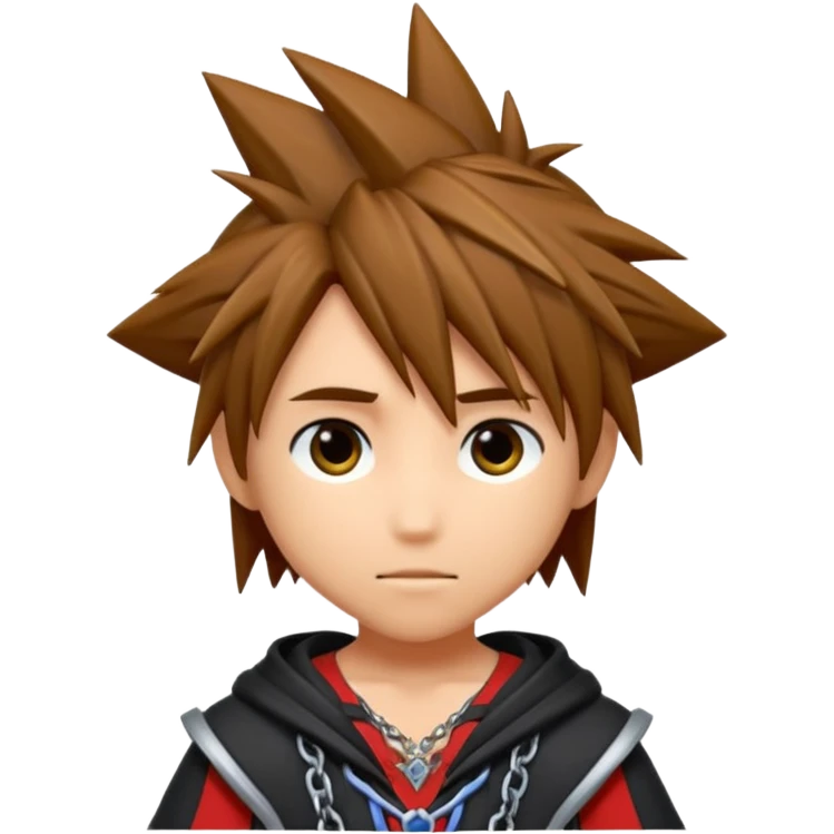 sora de kingdom hearts emoji