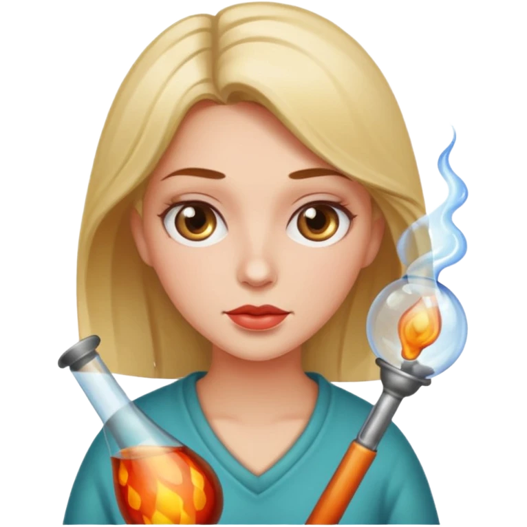 Glass Blower woman emoji
