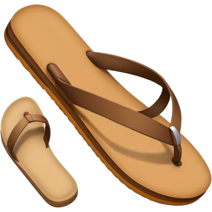 Create a emoji with sandle on hand emoji